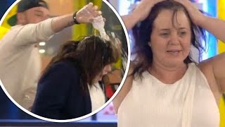 Coleen Nolan makes VERY saucy joke on CBB after she is left soaking wet during water fight with Jami