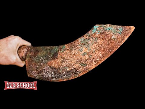 Old Rusty CLEAVER Restoration