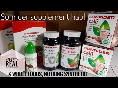 Sunrider Product Haul | Natural Whole Foods Supplements | What Is Sunrider |Nourish+Cleanse=Balance
