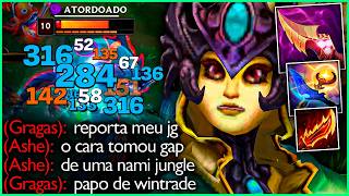 DEMENTEI GERAL DE NAMI JUNGLE E TIME INIMIGO PISTOLOU NO CHAT KKKKKKKK