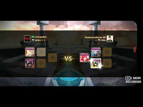 Arena mundial . combo Mo long e Harmonia