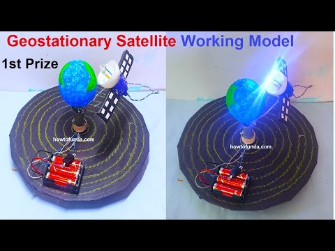 day and night science project working model innovative inspire science project diy howtofunda