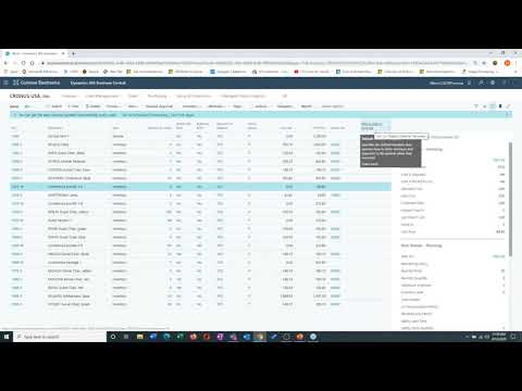 See video Setting Up Your Dynamics 365 Business Central Users for Success – List Page Functionality