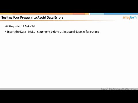 Logical Programming Tutorial | SAS Tutorial For Beginners | SAS Base Programming | Simplilearn