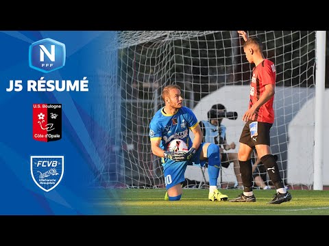 J5 I US Boulogne - FC Villefranche B. (0-1), le résumé I National FFF 2021-2022