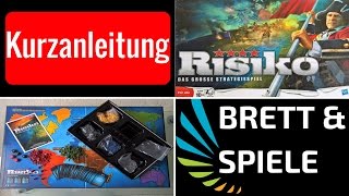 Risiko: Standard 2010 - Brettspiel / Kurzanleitung / Deutsch