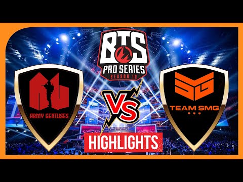 Team SMG vs Army Geniuses GAME 1 BTS Pro Series 12 SEA - HIGHLIGHTS