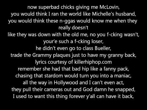 Forever - Drake, Kanye West, Lil Wayne, Eminem (LYRICS)