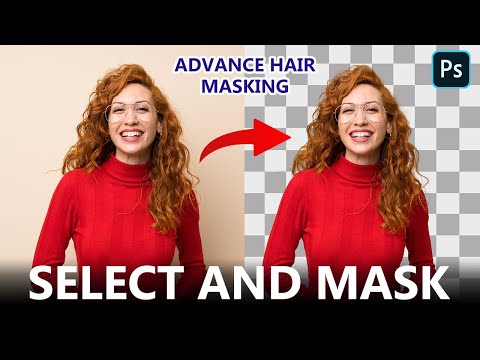 How to Extract Hair Using Select And Mask in Photoshop | Photoshop Tutorial
