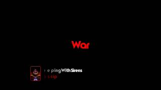 Sleeping With Sirens - War |Lyrics|