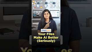 Why Your File Organization Makes AI Smarter | Context Engineering Explained | #Shorts | #Simplilearn