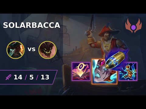 [ solarbacca ] Gangplank TOP vs Malphite | NA MASTER | LOL Season 2023