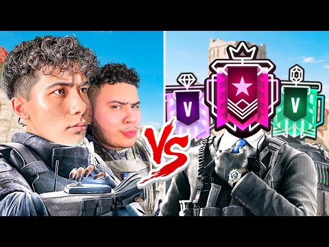 Can Spoit & Skyte Beat 5 Of EVERY Rank?! (Rainbow Six Siege)