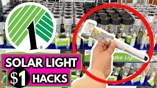 Best $1 SOLAR LIGHT hacks you will EVER SEE!