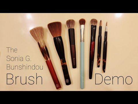 Some Sonia G Fusion Brushes and Bunshindou Brushes Demo-ed