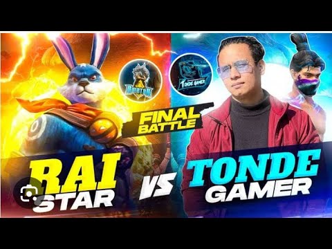 finally Raistar vs tonde gamer classy free fire Raistar handcam video (free fire max)