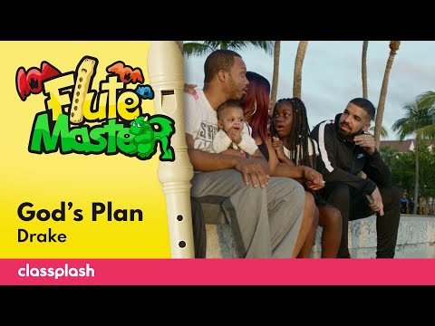 God's Plan - Drake | Recorder Lesson by Flute Master