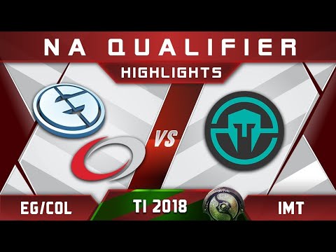 EG / coL vs Immortals - TI8 The International 2018 NA Highlights Dota 2