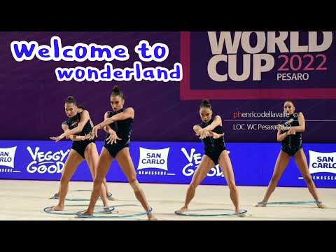 #19 Welcome to wonderland|| Music for rhythmic gymnastics group