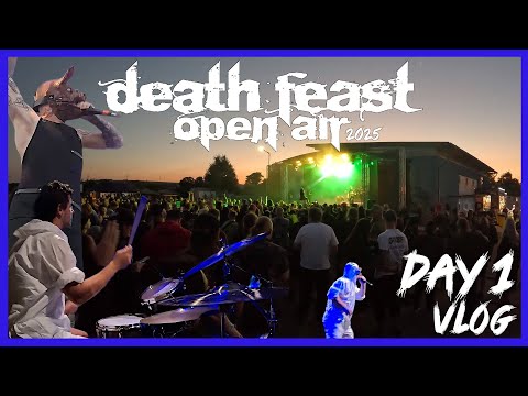DEATHFEAST OPEN AIR 2025 (TAG 1/3) | VLOG