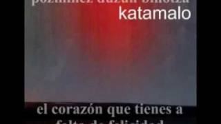 Katamalo - Ostondu sakon poza (letra en español y euskera)
