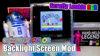 Gameboy color backlight mod