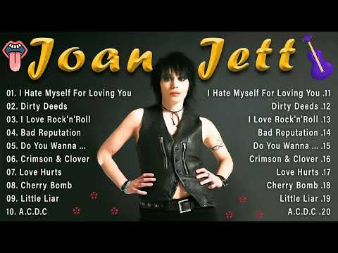 Joan Jett Greatest Hits Full Album - Best Songs Of Joan Jett 2022