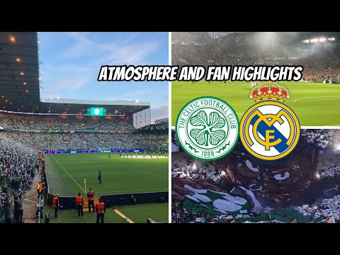 INCREDIBLE ATMOSPHERE AT CELTIC PARK | Celtic 0-3 Real Madrid