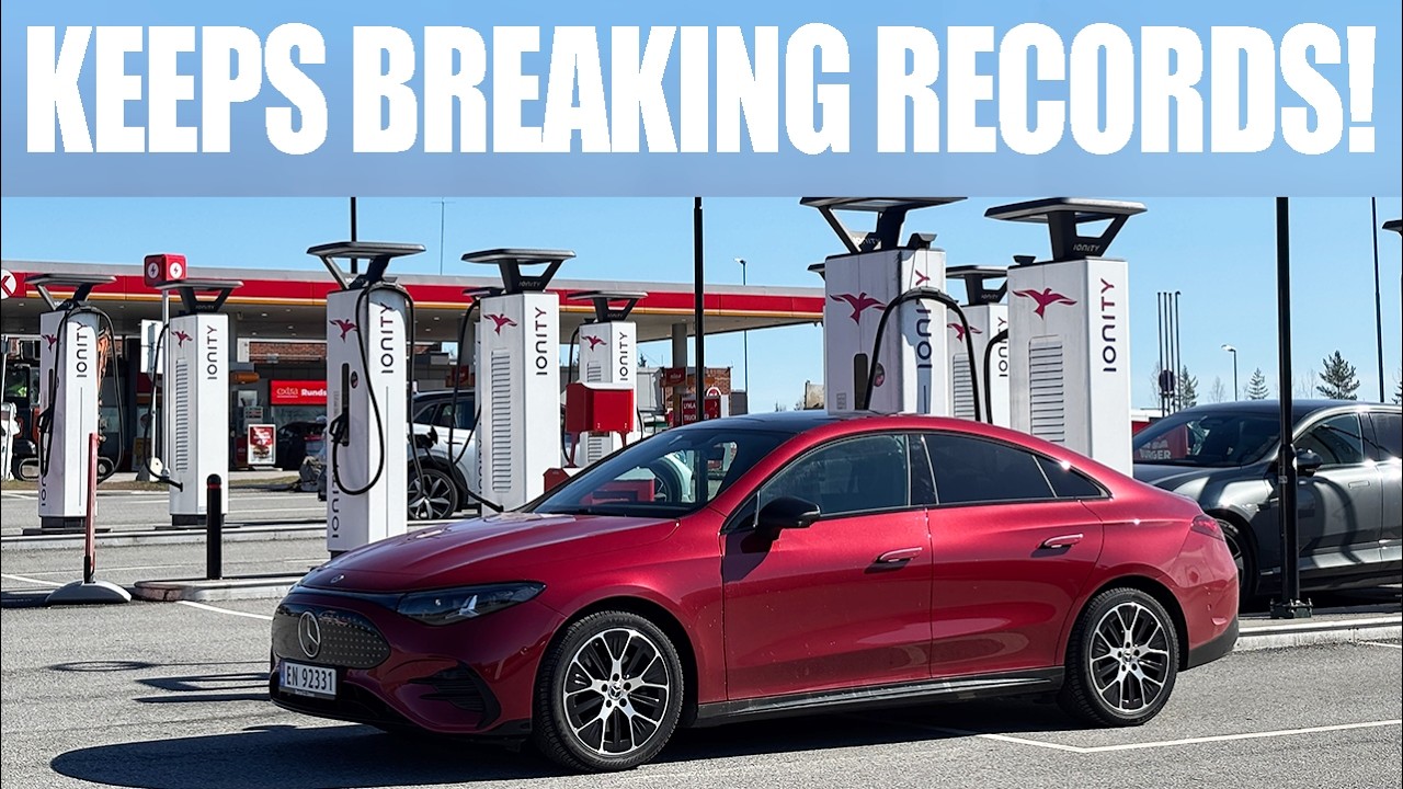 Mercedes CLA 350 4Matic | RANGE TEST @120KPH (75MPH) | INSANE RANGE !
