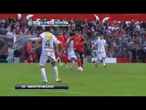 Gol de Montenegro Instituto 1 Independiente 1 Fecha 41 Torneo Primera B Nacional FPT