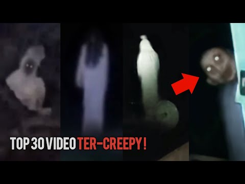 FULL CREEPY! 30 PENAMPAKAN HANTU SERAM YANG VIRAL DI INTERNET