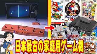 任天堂ゲーム機の歴史に迫ってみたら知らない事ありすぎた。【前半】