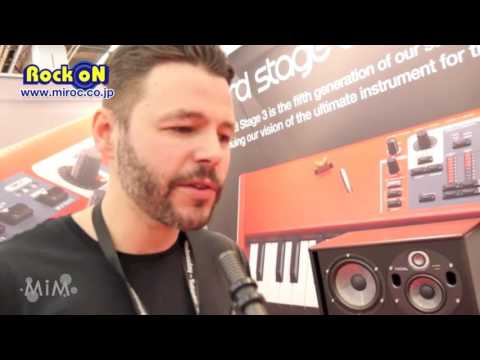 Nord Stage 3 Organ Section in Musikmesse 2017 by Rock oN