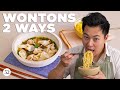 Lucas Sin Makes 2 Styles Of Wonton In The Kitchen With