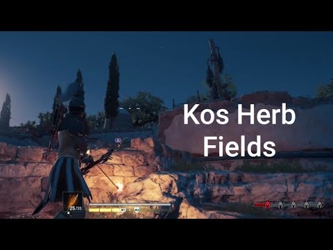 Assassin's Creed Odyssey : Kos Herb Fields # Loot treasure