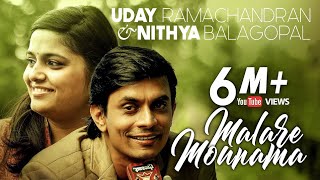 Malare Mounama (Cover)  Uday Ramachandran  Nithya 