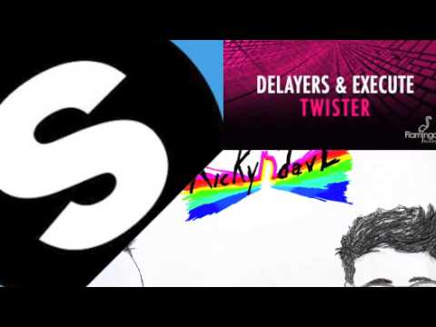 Delayers,Execute ft Hook N Sling & Chris Willis-Twister magnet (Ricky&Dave Mashup)
