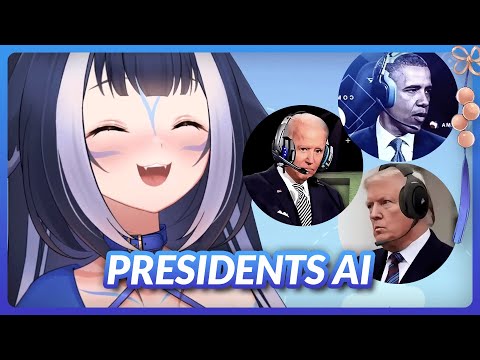 Lily reacts to US Presidents AI playing video games