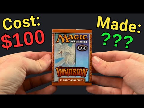 Opening an Invasion Tournament Pack from 2000