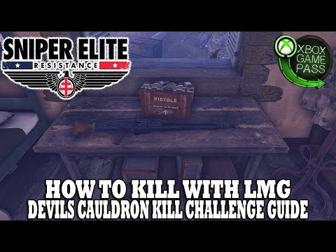 Sniper Elite Resistance | How to Kill Eloi Coste with an LMG | Kill Challenge Guide