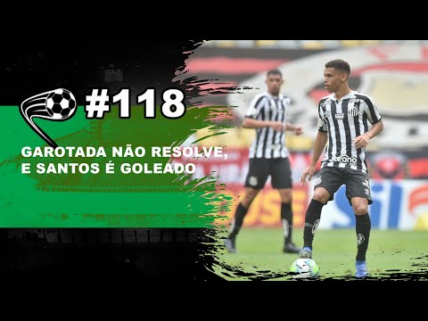 Mistão do Santos não aguenta e é goleado pelo Flamengo