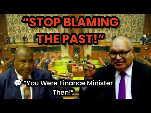 O’Neill FIRES BACK at Marape | ‘Stop Blaming the Past, You Were Finance Minister Then!