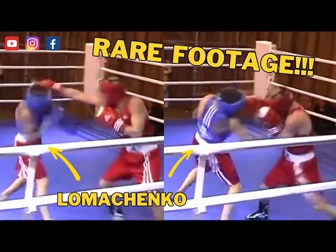 **RARE** VASILIY LOMACHENKO AMATEUR FIGHT