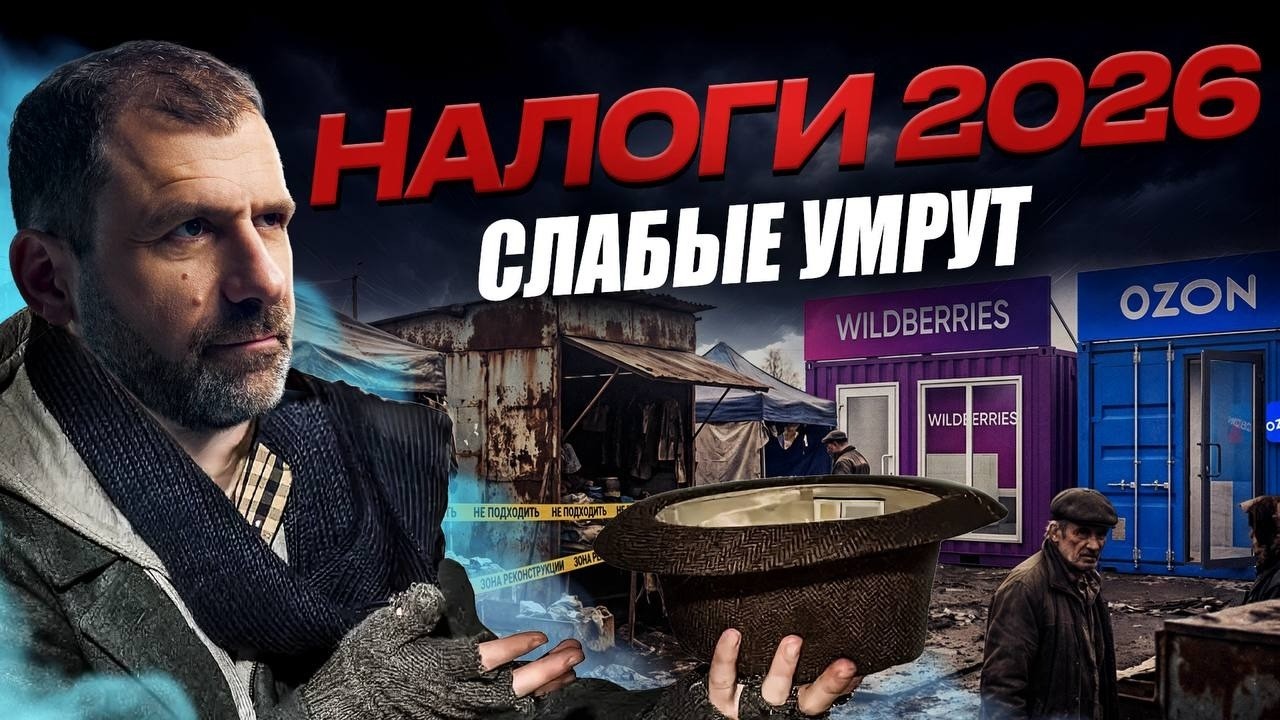 ❗️ Бизнес закрывается! НДС 22%! По кому ударил ФНС? Экономика России в стагнац