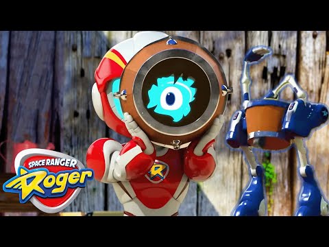 Roger and the Runaway Drum Bot | Space Ranger Roger - WildBrain | Movies for Kids