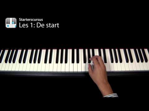 Piano Leren Spelen - Les 1 van 10 (Beginnersles)