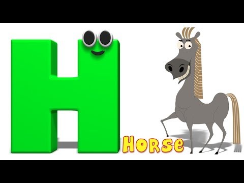 Phonics Letter- H | Alphabet Rhymes For Toddlers | ABC Songs For Babies by Kids Tv