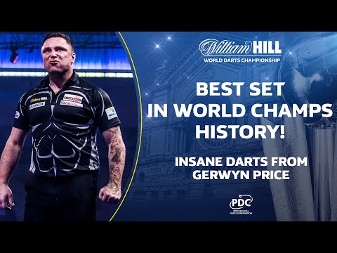 THE BEST SET IN WORLD CHAMPIONSHIP HISTORY! Gerwyn Price averages 136.64 in a World Championship set