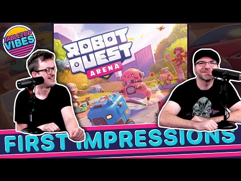 Robot Quest Arena Board Game | First Impression Review