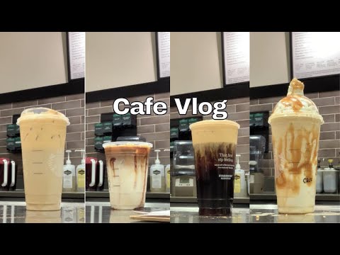 Target Starbucks Cafe Vlog | Bebidas de outono | ASMR